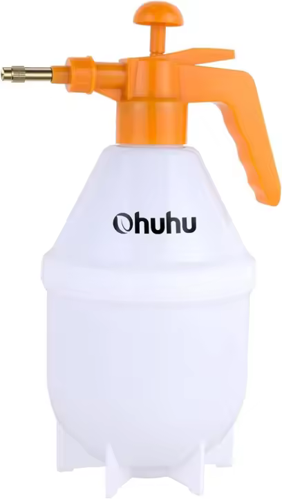 Pulverizador a Presión de 1.5 L, con Boquilla de Latón Ajustable, para Limpieza y Riego de Plantas - 1