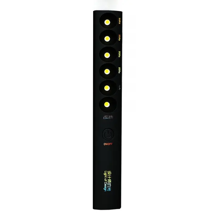Barra portátil de temperatura de color, barra CRI, barra de luz de relleno de fotografías, herramientas de diseño de iluminación - 1