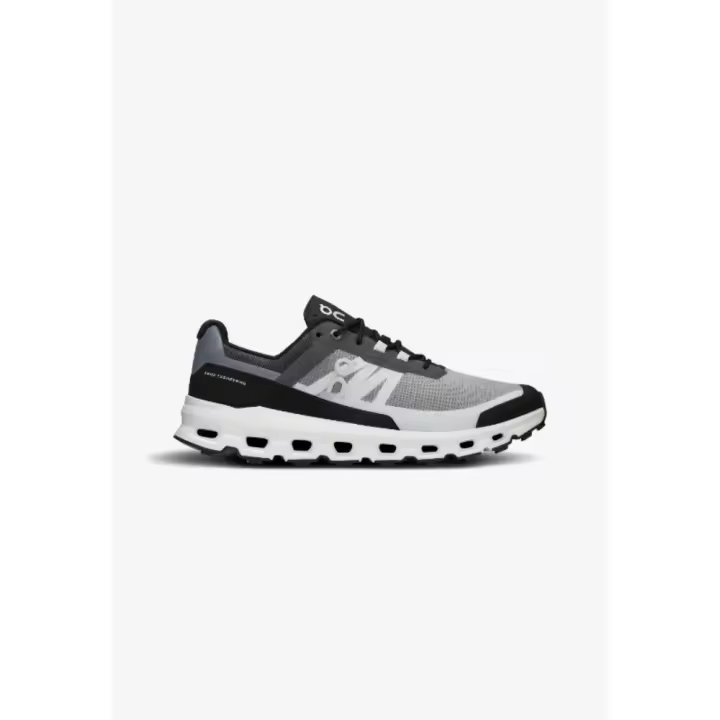 Zapatillas de Moda para Hombres Cloudvista Blanco y Negro Estilo de Correr - 1