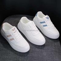 Nuevo 2025 zapatos para caminar informales blancos, marca de calzado deportivo para niñas de baja altura - details 8
