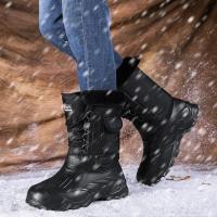Botas de nieve invernales para hombre Zapatos de pesca al aire libre Zapatos de Trekking en la nieve Novedad 2024 Zapatillas de deporte para caminar al aire libre - details 4