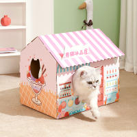 HOOPET-rascador de cartón para gatos, rascador para gatos, tablero para rascar - details 6