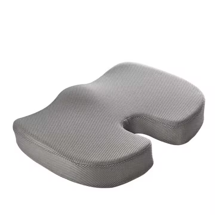 Cojín de asiento de espuma viscoelástico, y suave Cómodo, almohadilla de masaje para Silla ortopédica, coxis para el hogar y la Oficina - 1