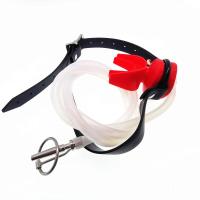 Leten Upgrade añade un anillo antidesprendimiento BDSM, tapón uretral, flujo en la boca, catéteres, tapón, mordaza, esclavitud Sexual para hombres - details 1