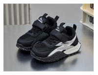 2025 primavera Velcro compañeros de clase niños nuevas zapatillas de deporte de malla transpirable ligera niñas papá zapatos corriendo. - details 6