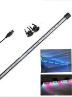 Luces LED subacuáticas con ventosas, iluminación para peceras, luces de colores mejoradas, USB, impermeables, decoración de acuario doméstico - details 1