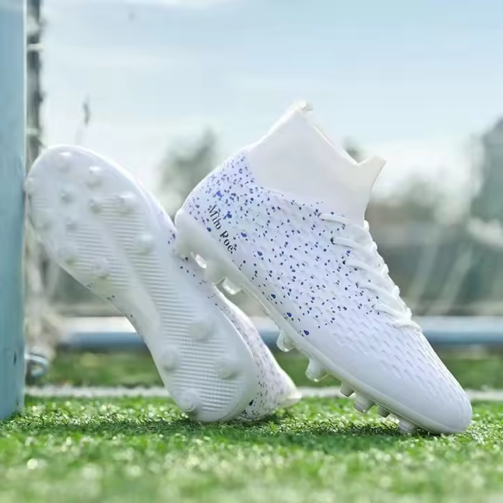 Nuevos zapatos de fútbol transpirables de alta calidad para hombre, diseño de suela de uñas FG, deportes al aire libre transfronterizos - 1
