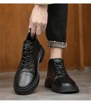 Zapatos con aumento de cuero genuino para hombre, cómodos zapatos con cordones informales con elevador, plantilla deportiva transpirable con aumento de altura de 8 cm - details 18