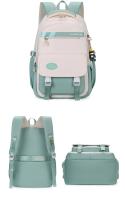 Mochila escolar Kawaii para niñas, bolso de hombro de viaje grande, impermeable, portabilidad, adolescentes, estudiantes uniformes - details 15
