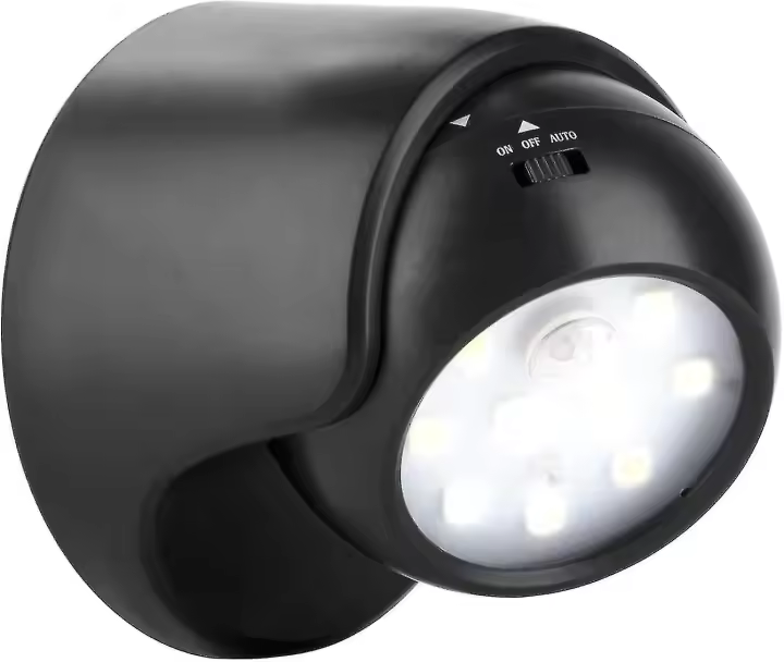 Luz de Pared al Aire Libre con Sensor de Movimiento Iluminación LED de 1000 Lúmenes - 1