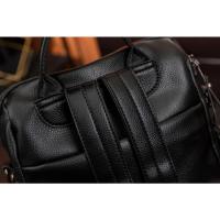 Mochila De piel auténtica para mujer, bolso de viaje de alta calidad, informal, de hombro, 2023 - details 14