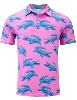 Polo de manga corta para hombre con estampado 3D de Hawaii, camiseta holgada de gran tamaño, top callejero genial, traje de verano - details 8