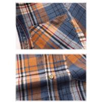 Camisa de Verano Casual para Hombres Cuello Cuadrado, Camisa de Oficina con Estilo, Moda de Piso, Talla 7XL - details 35