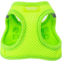 Downtown Pet Supply Arnés ajustable para perro sin tirones, con chaleco acolchado, fácil de poner en perros pequeños, medianos y grandes (Amarillo atómico, XXS) - details 0