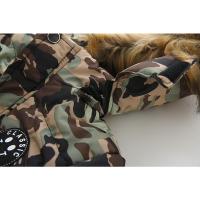 Chaqueta De Algodón Grueso Para Niños Con Cara Sonriente Y Cuello Alto a Prueba De Viento Y Térmica Moda Invierno Con Mangas Largas Y Cierre De Cremallera - details 16
