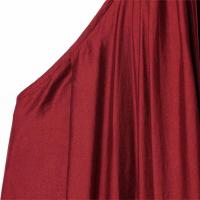 Elegante Vestido Largo para Mujer Rojo Vino, Sin Mangas, Espalda Descubierta, Venta Alta, Perfecto para Vacaciones de Verano en la Playa - details 4