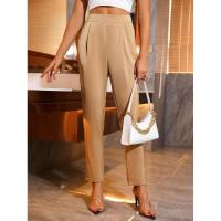 Pantalones rectos sueltos de cintura alta de moda coreana para mujer primavera-verano - details 10
