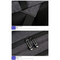 Mochila de viaje USB 40LExpandable, bolsas de transporte aprobadas por vuelo para aviones, mochila duradera resistente al agua de 17 pulgadas para hombres - details 33