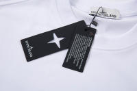 Camiseta de verano de manga corta de moda de alta calidad de Hip-Hop, camiseta de moda de manga corta bordada de Stone Island para hombre - details 1