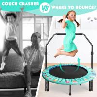 Mini Trampolín Plegable para Niños 92cm, Ajustable, Interior y Exterior, Ideal para Jugar y Entrenar - details 6