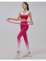 Pantalones de fitness graduales, cintura alta de cadera, ejercicio abdominal para correr, delgados y elásticos, pantalones de yoga para usar - details 5