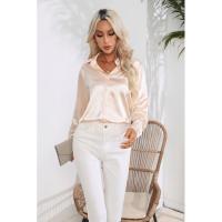 Camisa de satén para mujer, blusa de manga larga, nuevo estilo primavera/verano, ropa de mujer - details 66