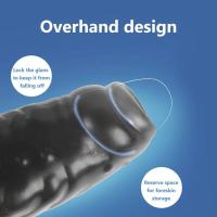Leten-condones masculinos finos con bloqueo retardante para hombres, extensor de manga, potenciador de erección, anillo para pene, Juguetes sexuales, productos íntimos de silicona - details 1