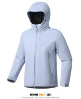 Chaqueta de Trekking Impermeable LNGXO Material de Poliéster Cierre de Cremallera - details 15