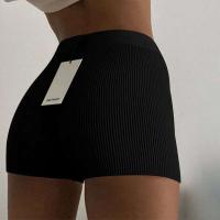 Pantalones cortos deportivos para mujer, pantalones ajustados de cintura alta, ropa de yoga - details 3