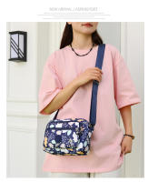 Bolso de mensajero de gran capacidad, bolso de hombro, tela Oxford, material de flores, mochila individual, Nuevo - details 17