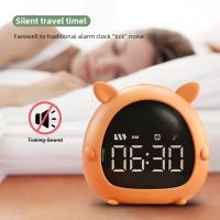 Bonito reloj despertador Digital para niños, despertador de cabecera para dormitorio, Despertador con temporizador - details 2