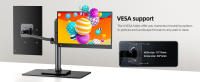 UPERFECT Monitor portátil con pantalla táctil de 14 pulgadas FHD 1080P HDR pantalla LCD IPS pantalla de juegos para PC portátil Xbox PS4/5 Switch VESA - details 3