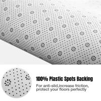 Alfombra Gris para Sala de Estar Alfombra de Peluche para Dormitorio Alfombras Suaves de Terciopelo para Decoración del Hogar Alfombra Antideslizante para Habitación de Niños - details 7