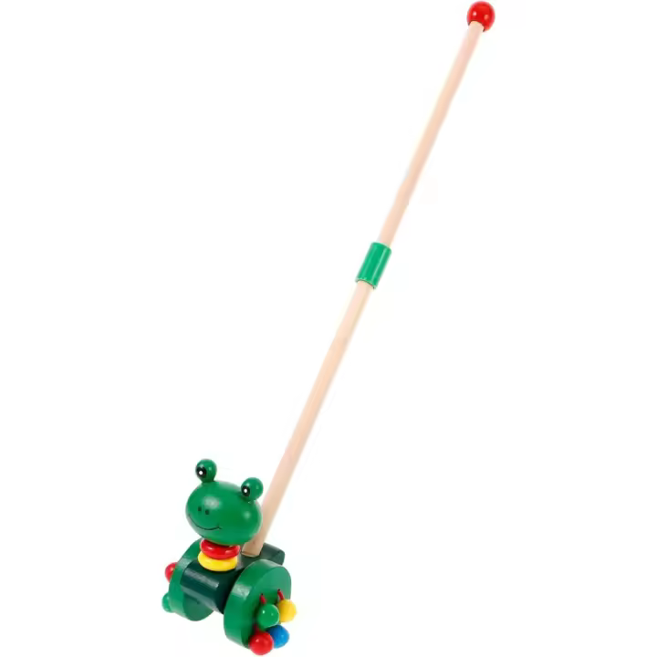 Juguetes de Madera para Bebes Juguetes de Dibujos Animados Andador para Bebes Juguetes de Empuje para Niños Pequeños Juguetes de - 1