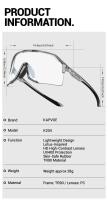 Kapvoe-gafas de sol para hombre y mujer, lentes deportivas para ciclismo de montaña, para acampar al aire libre, senderismo, montar en bicicleta, UV400 - details 20