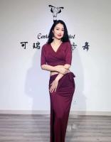 Ropa india Mujer jazmín Vestido egipcio danza del vientre Hada flamenco - details 3