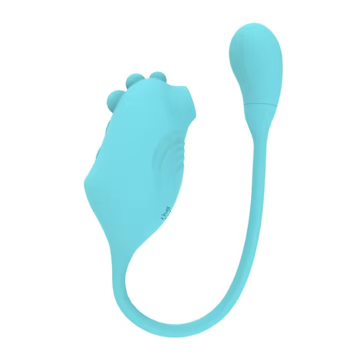 Juguetes sexuales, masajeador de huevo vibratorio femenino, interacción de juegos previos de marido y mujer, productos sexuales de coqueteo, vibraciones de succión, productos para adultos de huevo vibratorio de doble propósito - 1