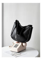 Bolso de mano minimalista cómodo de cuero suave Bandolera de hombro de gran capacidad de cuero de vaca - details 15