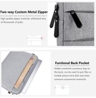 Bolso de mano para ordenador portátil de 13, 14, 15 y 15,6 pulgadas para Xiaomi MacBook Air ASUS, funda para portátil, accesorio para Notebook, maletín para hombre y mujer - details 4