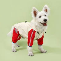 Abrigo KindPet para perros ropa de lluvia para mascotas para otoño e invierno abrigo a prueba de viento y cálido para perros pequeños - details 2