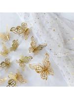 Pegatinas decorativas de mariposas en 3D, accesorios para el hogar, decoración de ramos de globos de boda, 12 piezas - details 23