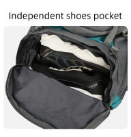 Mochila de escalada y montañismo, gran capacidad, para actividades al aire libre, senderismo, camping, mochila con compartimento para zapatos, - details 4