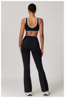 Sujetador deportivo con correa ancha para el hombro, sujetador de Yoga de una pieza resistente a los golpes, Top de Fitness al aire libre para mujer - details 33