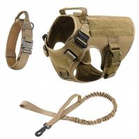 Correa para perros grandes, chaleco de entrenamiento para caminar, arnés y collar para perros de todas las razas, pastor alemán Malinois - details 25