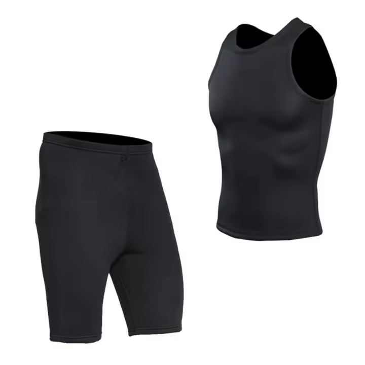 Camiseta de neopreno de 2MM/3MM para hombre, pantalones cortos de buceo, deportes acuáticos cálidos, natación, navegación, surf, chaleco de buceo - 1