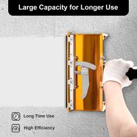 Caja Acabado Plana Paneles Herramientas Lijadora Pared Ajustable DecoracióN Hogar Profesiones Pared Suelo Mango Largo Pared Azulejos Suelo Herramienta Caja Remate Niveladora TabiqueríA - details 2