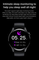 Relojes mujer inteligentes Fitness hombre Bluetooth llamada sano ritmo cardíaco presión arterial reloj inteligente - details 22