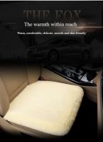 Cojín de Asiento de Peluche Cálido BUNO para Invierno Cubierta Cómoda para Coche, Hogar, Oficina (18.5 * 17.3 pulgadas) - details 0