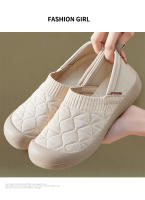 Zapatos planos casuales sin cordones para mujer, suela suave, zapatos para caminar cómodos y versátiles - details 4