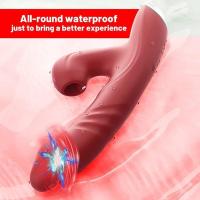 Empaque privado Vibrador Sexy 2 en 1 de Doble Estimulación para Clítoris Femenino Potente con Lengua para Clítoris y Punto G, Juguetes Sexuales Vibrantes para Adultos - details 9